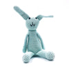 Turquoise "My First Bunny" Hand Crochet Rattle