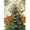 Stags with Tree Christmas Card