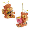 Kurt Adler Honey Bear Resin Ornament | Putti Christmas Decorations