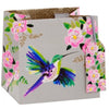 Glick Humming Bird & Cherry Blossom Small Square Gift Bag | Putti