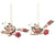 Rose Bird on Metal Rose