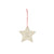Ceramic "Be of Good Cheer" Star Ornament