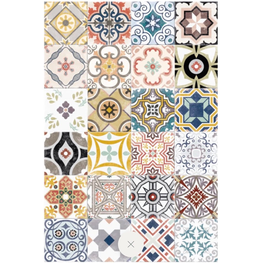 Antiquity Ceramics Colored Vinyl Floor Mat