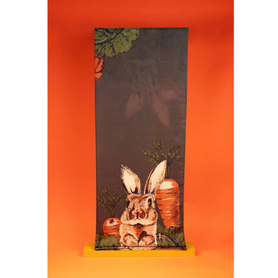 Powder "Gardening Bunny" Print Scarf - Charcoal Mix | Putti Fine Fashions Canada
