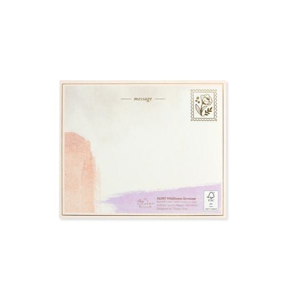 Up with Paper "Wildflower Envelope" Pop Up Greeting Card