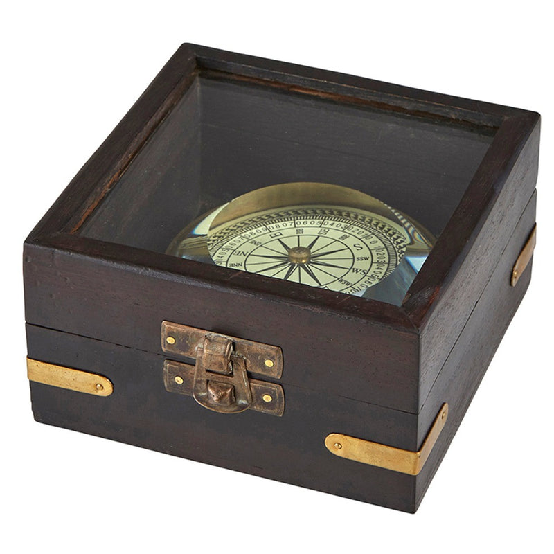 Compass Lens in Box | Putti Fine Furnishings Canada 