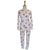 Mixed Floral Ladies Onesie - Small Sleepware - Powell Craft Uk - Putti Fine Furnishings Toronto Canada - 1