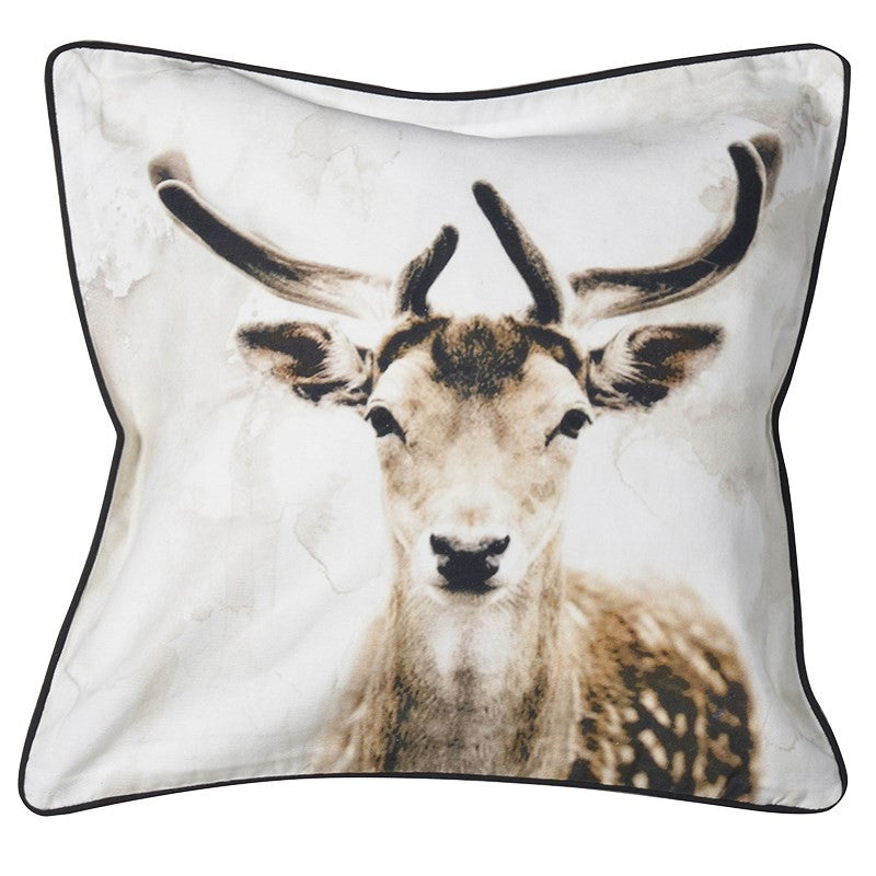  Deer Head Cushion, CH-Coach House / Abbot Collection, Putti Fine Furnishings