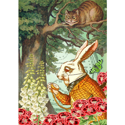  Alice In Wonderland - The Cheshire Cat - Card, EG-Estelle Gifts, Putti Fine Furnishings