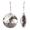 Faceted Glass Diamond Ornament | Putti Christmas Decorations