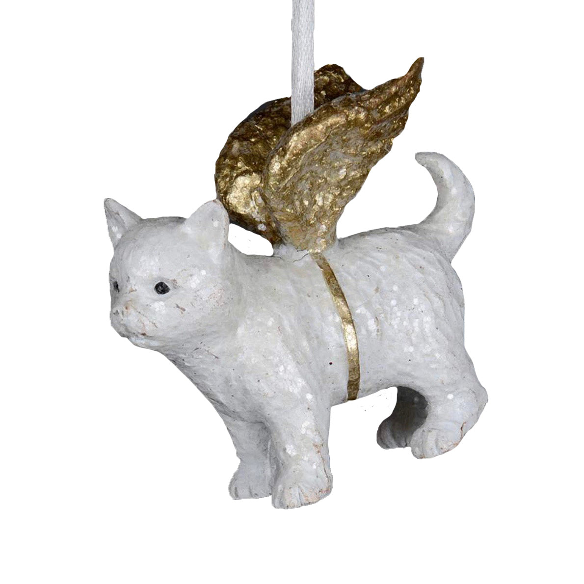 Beloved Pet Cat Angel Ornament