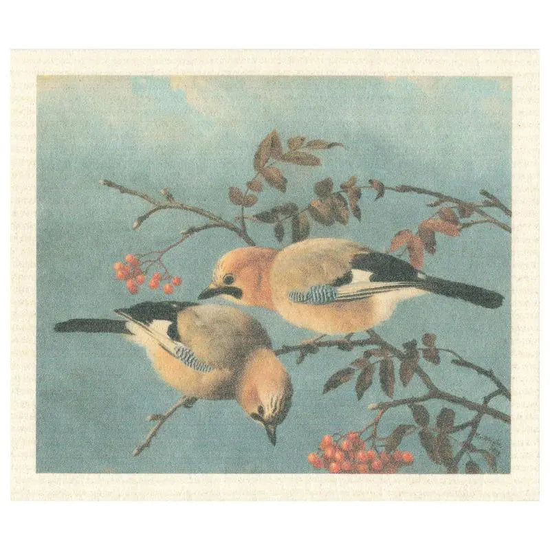 More Joy Birds Swedish Cloth | Putti Fine Furnishings 