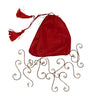 Decorative Brass Ornament Hooks in Gift Bag | Putti Decorations Canada