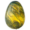 Light Up Egg Shape Glass Orb - Green | Putti Fine Furnishings Canada
