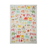 Bon Artis Cotton Tea Towel - Elephant Garden