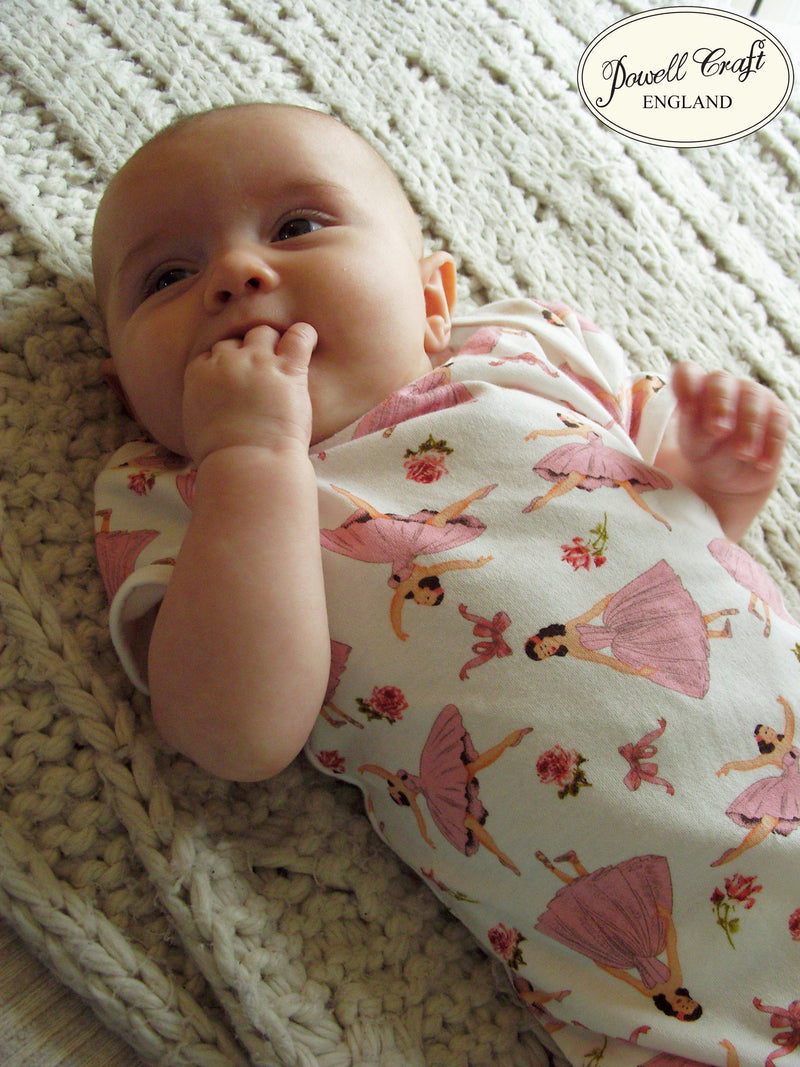  Ballerina Baby Grow, PC-Powell Craft Uk, Putti Fine Furnishings