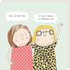 Rosie Made a Thing Greeting Card - Flushes