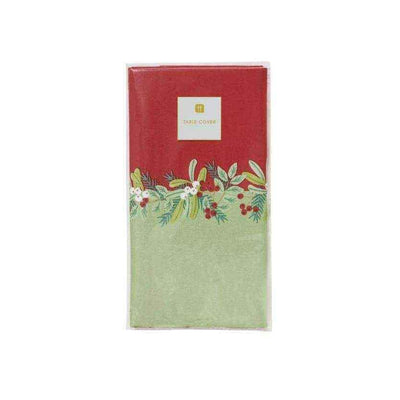 Botanical Berry Paper Table Cover | Putti Party Supplies