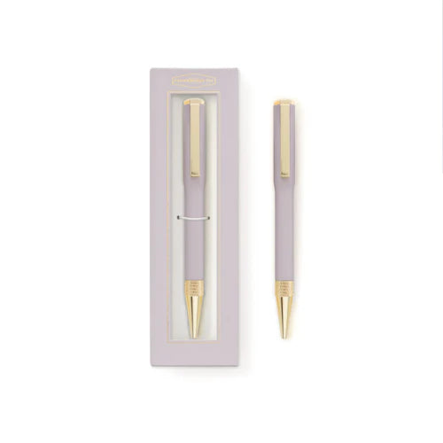 Design Works Ink Boxed Pen - Dusty Lilac | Putti Fine Furnishings Canada 
