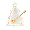 Gold Splatter Christmas Tree Dip Set