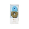 "We Heart Birthdays" Blue Glitter Number Candle -Eight