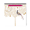 Sara Miller Golden Winter Partridge Medium Gift Bag | Putti Christmas Canada