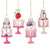 Mini Cakes on Stand Glass Ornament - D