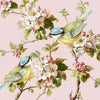 Birds on Cherry Blossom Branch Paper Napkins - Lunch | Putti Easter Spring
