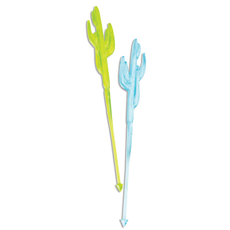  Happy Hour Cactus Retro Cocktail Stirrers, PP-Party Partners - Estelle Gifts, Putti Fine Furnishings