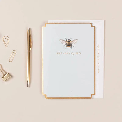 "Birthday Queen" Bee Greeting Card | Putti Celebrations