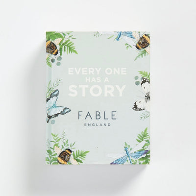 Fable England Blue Tit Enamel Stud Earrings