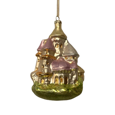 "Fairytale Castle" Glass Ornament