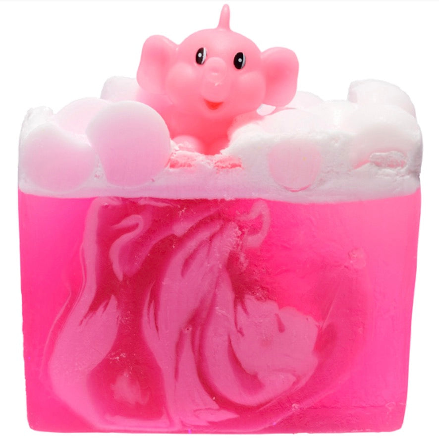 Bomb Cosmetics "Pink Elephants & Lemonade" Soap Slice