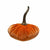 Large Velvet Pumpkin - Tangerine | Putti Fine Furnishings Canada 