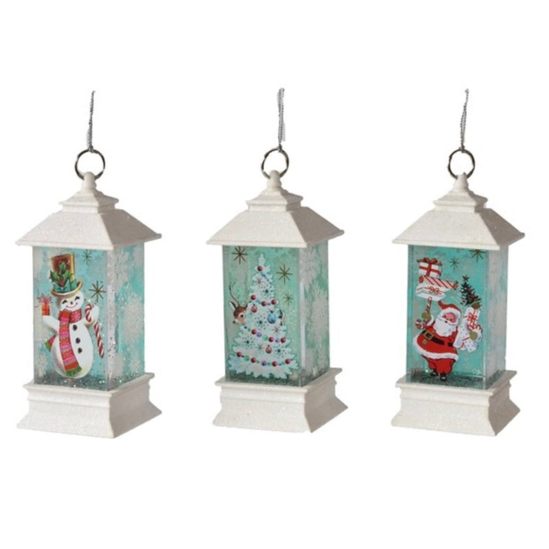 Holiday Icon Mini Shimmer Lanterns | Putti Fine Furnishings Canada 