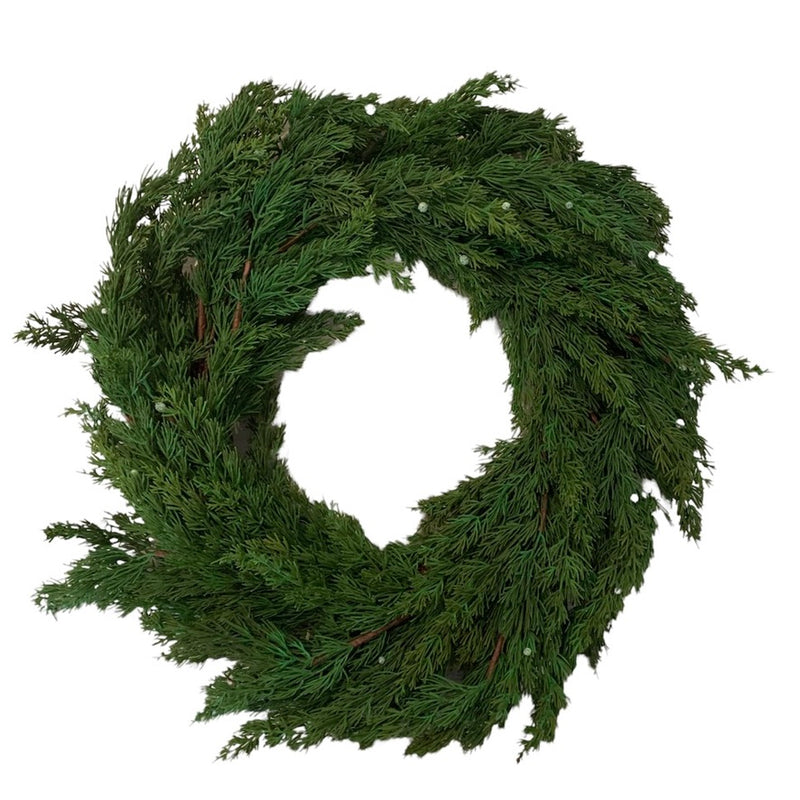 Soft Touch Cedar Wreath | Putti Christmas Canada 