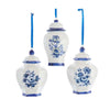 Kurt Adler Blue Delft Ginger Jar Ornament