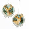 Kurt Adler Icy Blue Deer Head Ornament | Putti Christmas