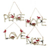 Kurt Adler Cardinal Words Ornaments | Putti Christmas Decorations