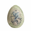 Mint Green Decoupage Egg with Blue Birds  | Putti Easter Celebrations Canada