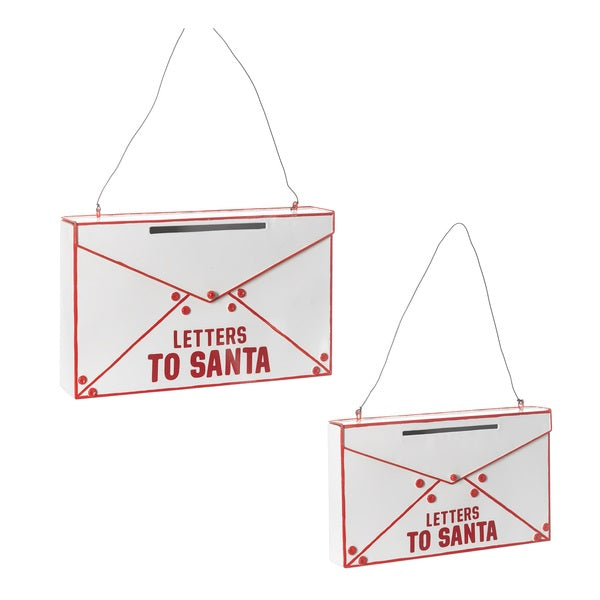 Letters to Santa Metal Mailbox