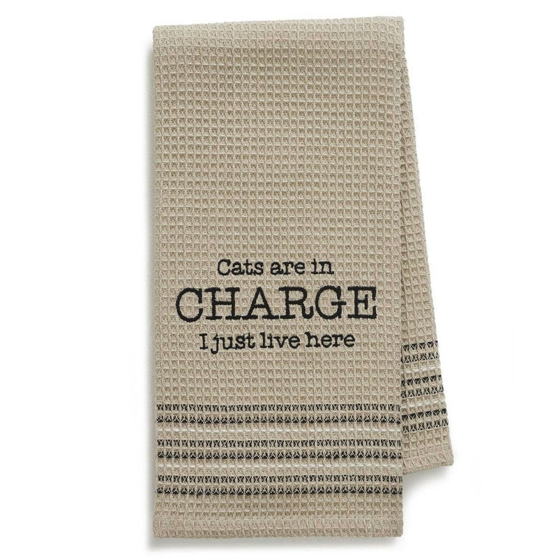 Dry Wit Towel - Cats in Charge