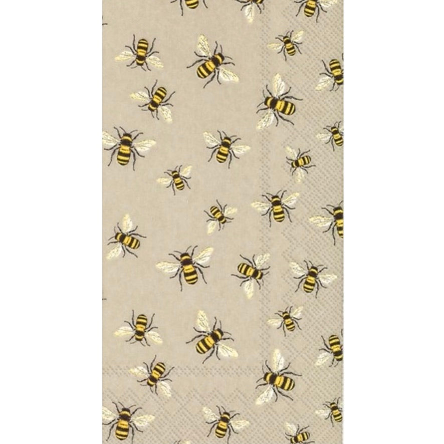 IHR Lovely Bees Paper Guest Napkin | Putti Celebrations