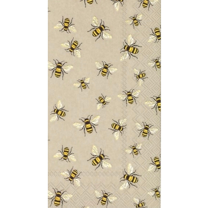 IHR Lovely Bees Paper Guest Napkin | Putti Celebrations
