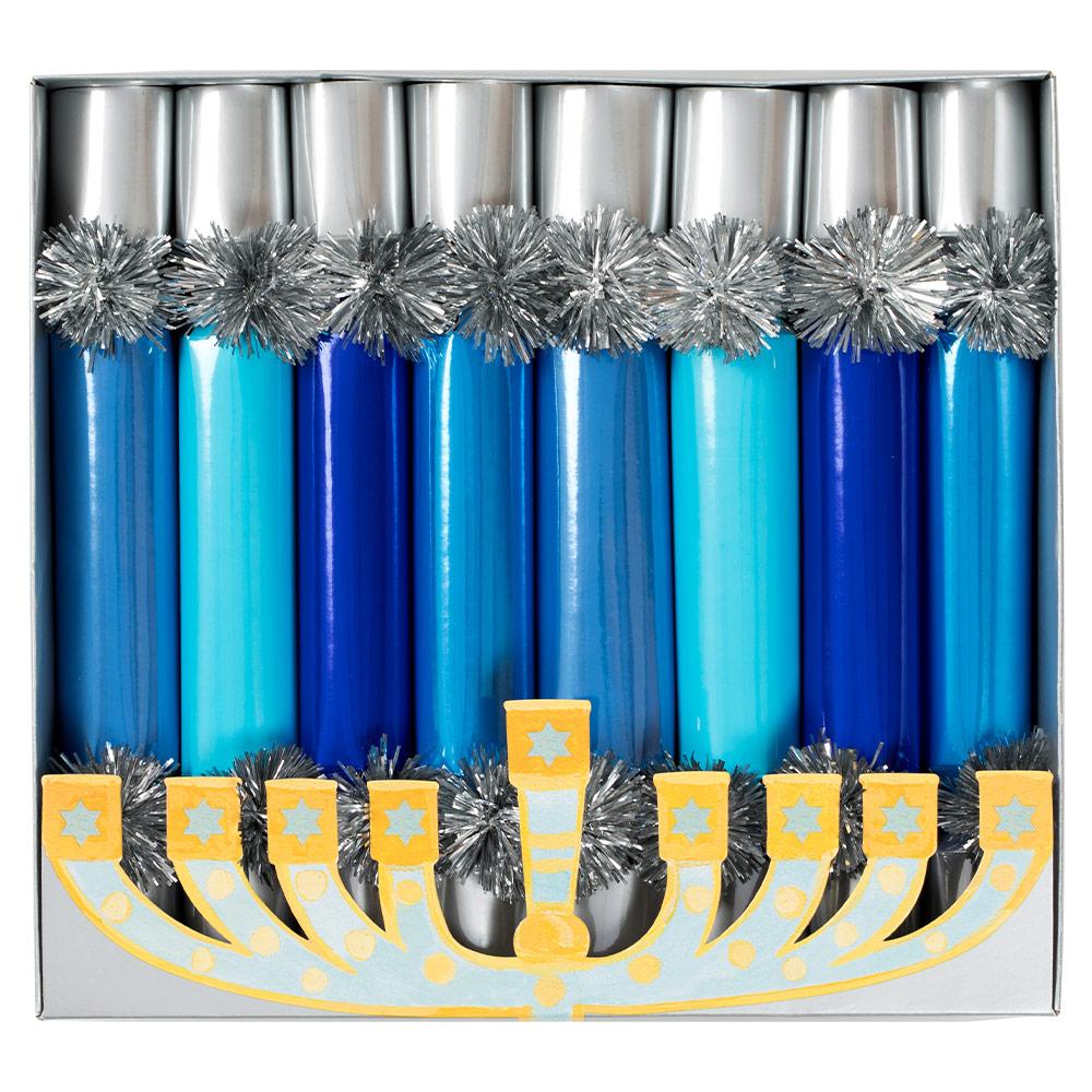 Hanukkah Candles Celebration Crackers