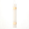 Vance Kitra Timber Taper Candle set of 2 - White