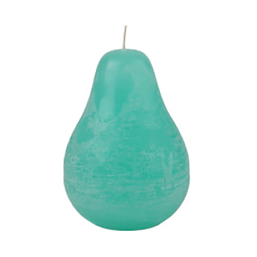 Vance Kitra Timber Pear Candle - Turquoise