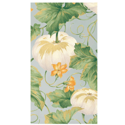 Caspari White Heirloom Pumpkins Paper Napkin - Guest | Putti Celebrations