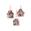 Kurt Adler Gingerbread LED Candy House Ornaments | Putti Christmas