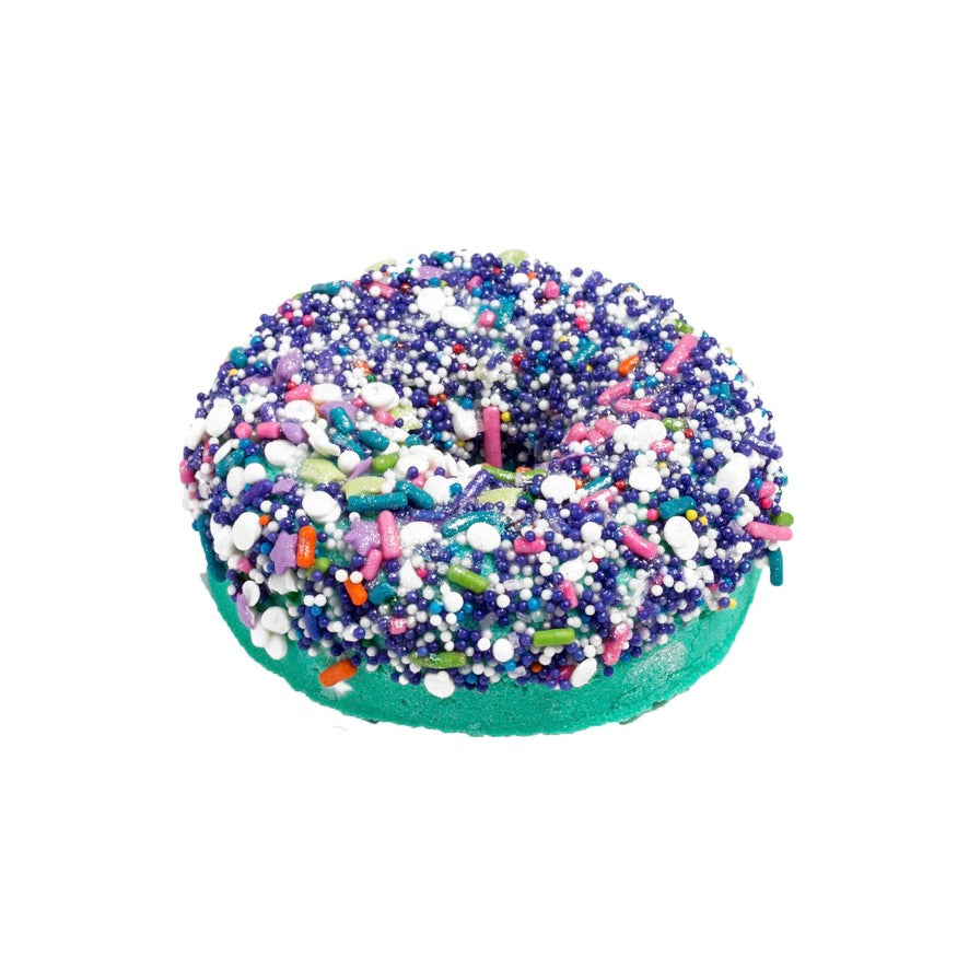 Donut with Sprinkles Bath Bomb - Mermaid | Le Petite Putti 
